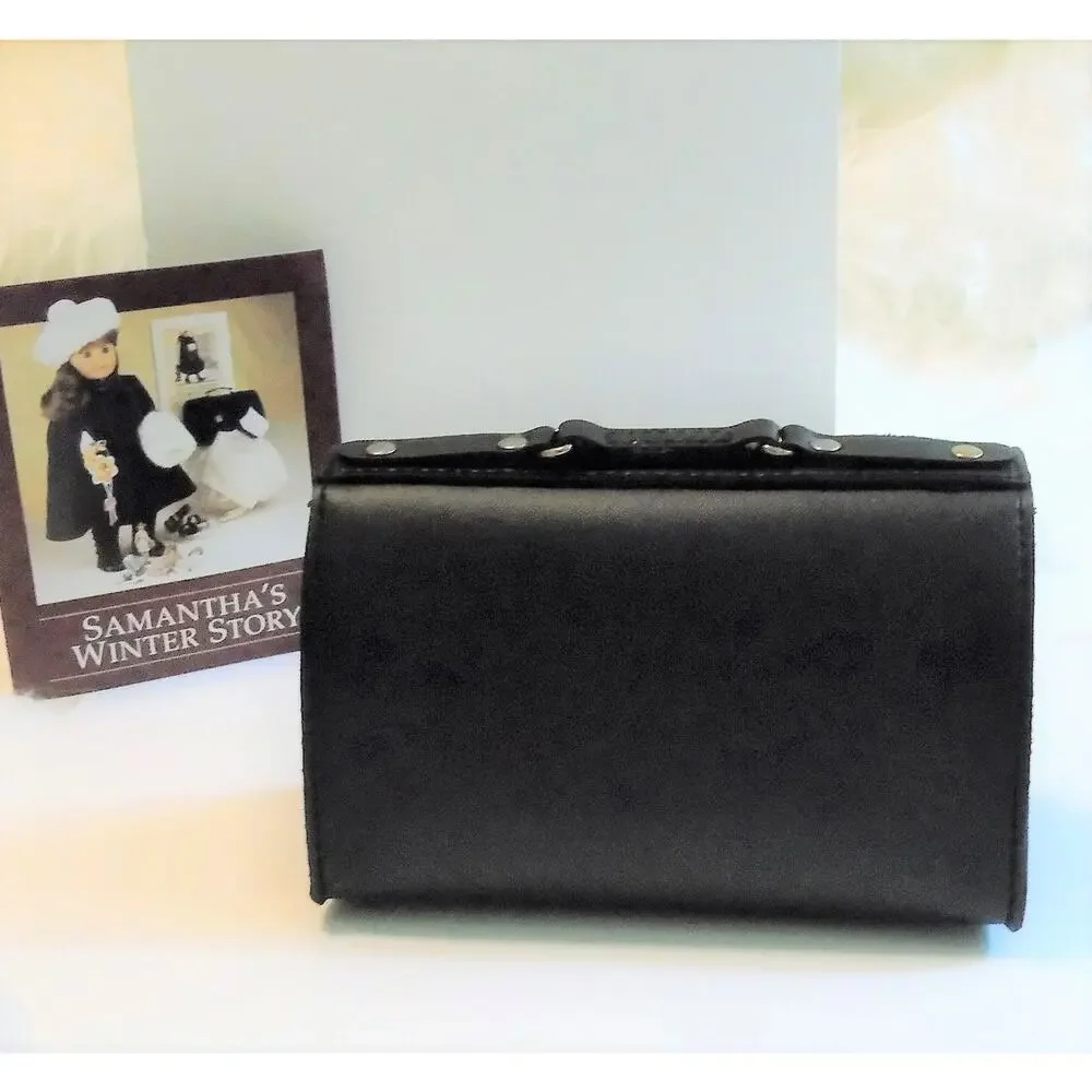 American Girl Samantha Valise Travel Bag Pleasant Company Luggage Case Pamphlet